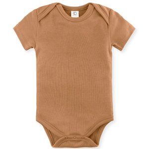 Organic Baby Short Sleeve Classic Bodysuit | Ginger